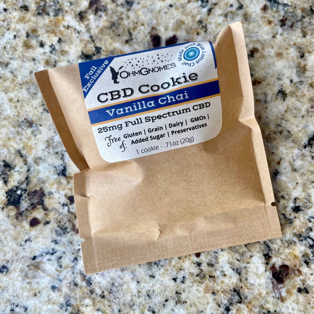 25mg Full Spectrum CBD Honey Vanilla Chai Cookies