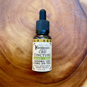 Cacao + Kava Full Spectrum CBD Oil Tincture