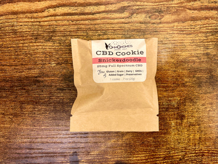 25mg Full Spectrum CBD Monk Fruit Snickerdoodle Honey Cookie